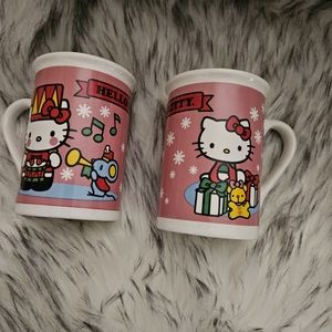 2 Hello Kitty mugs
